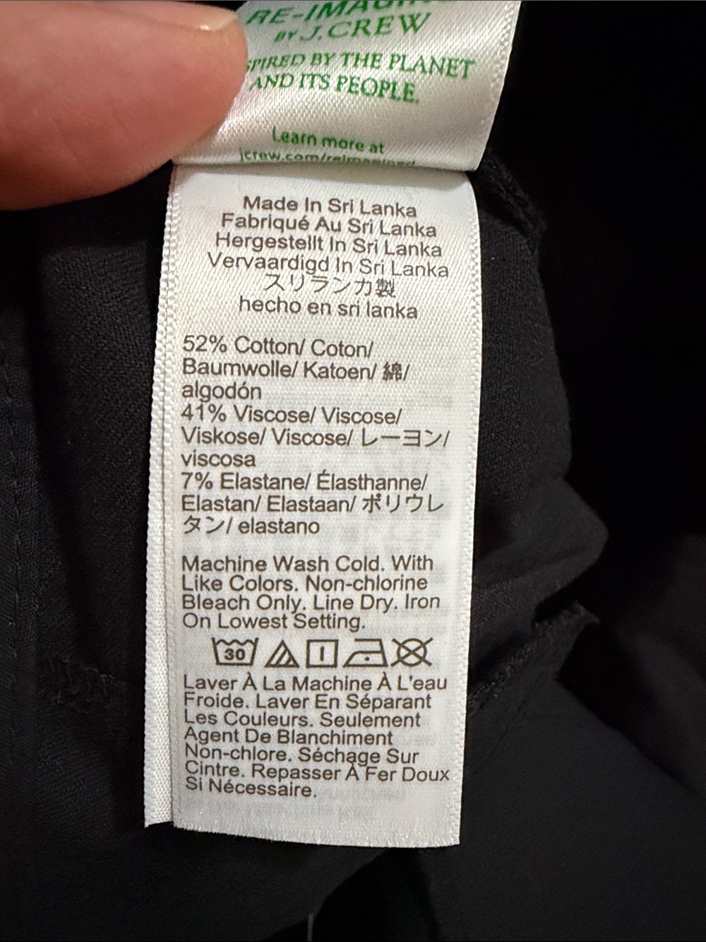 J. Crew Black Kelsey Pant - Picture 5 of 5